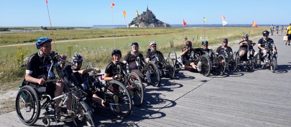 Lire la suite à propos de l’article Challenge de Handbike Vcesqy  Chartres – Mont St Michel